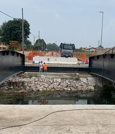 Ponte su Fosso Vandura Santa Giustina in Colle (PD)